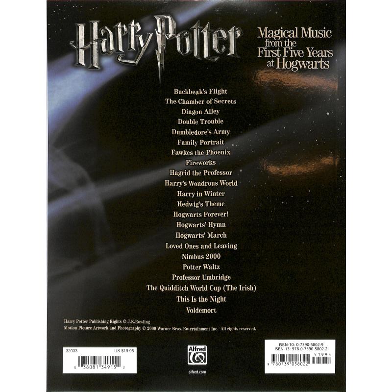 Harry Potter - magical music from the first 5 years at Hogwa