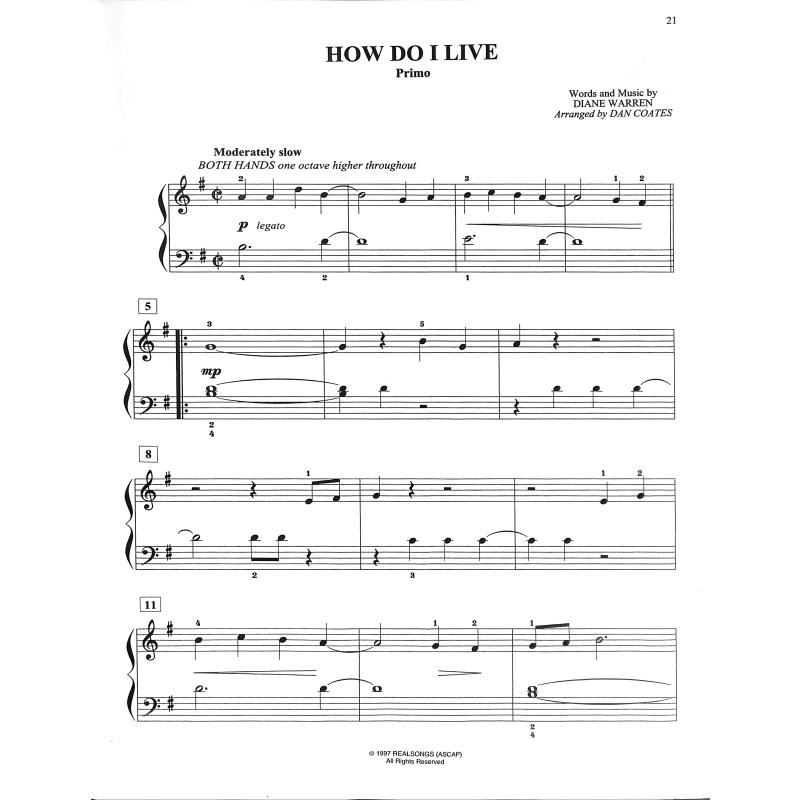 Easy movie Duets