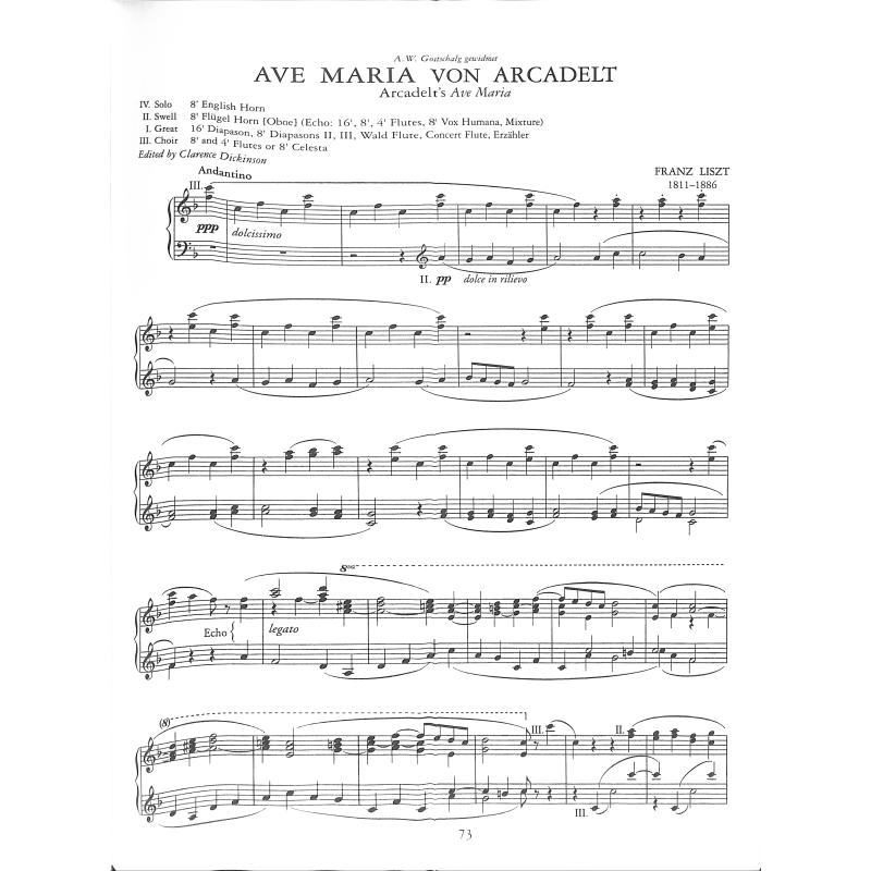 A treasury of organ music for manuals only