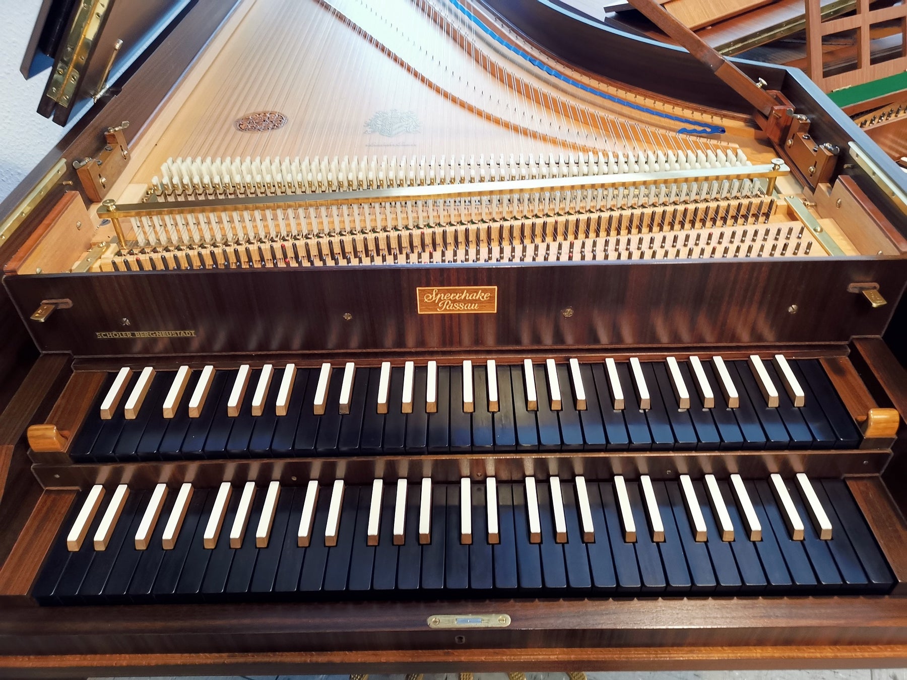 224  8'8'4' Fuß zweimanualig