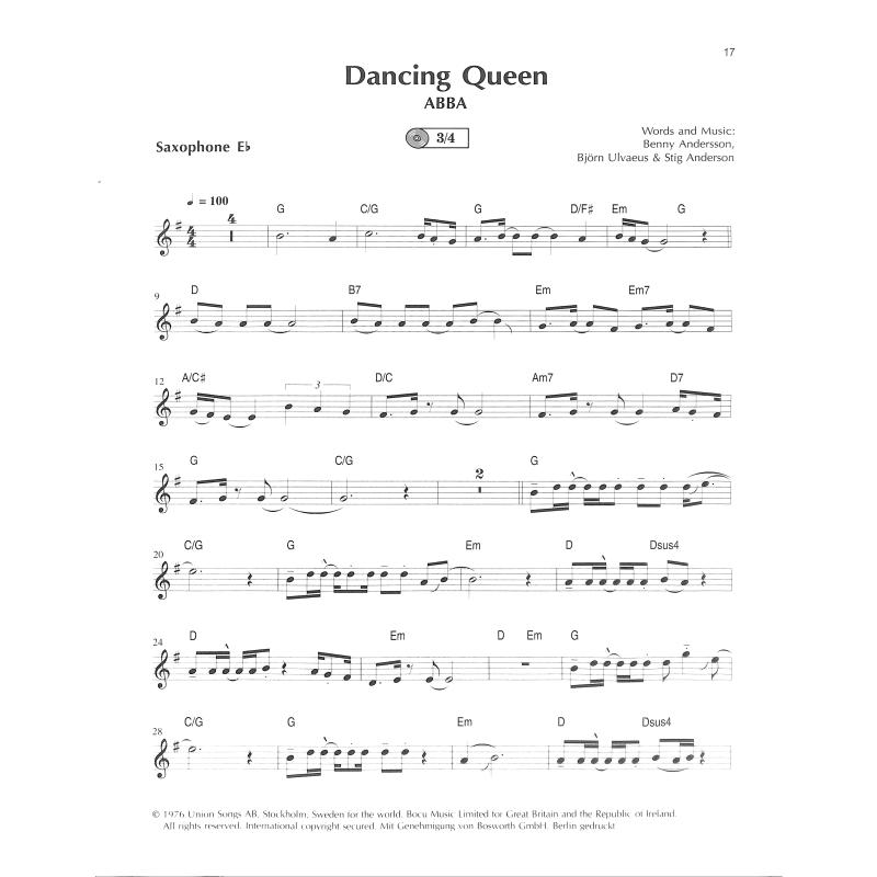 Sax plus 4 - Pop Songs for saxophone