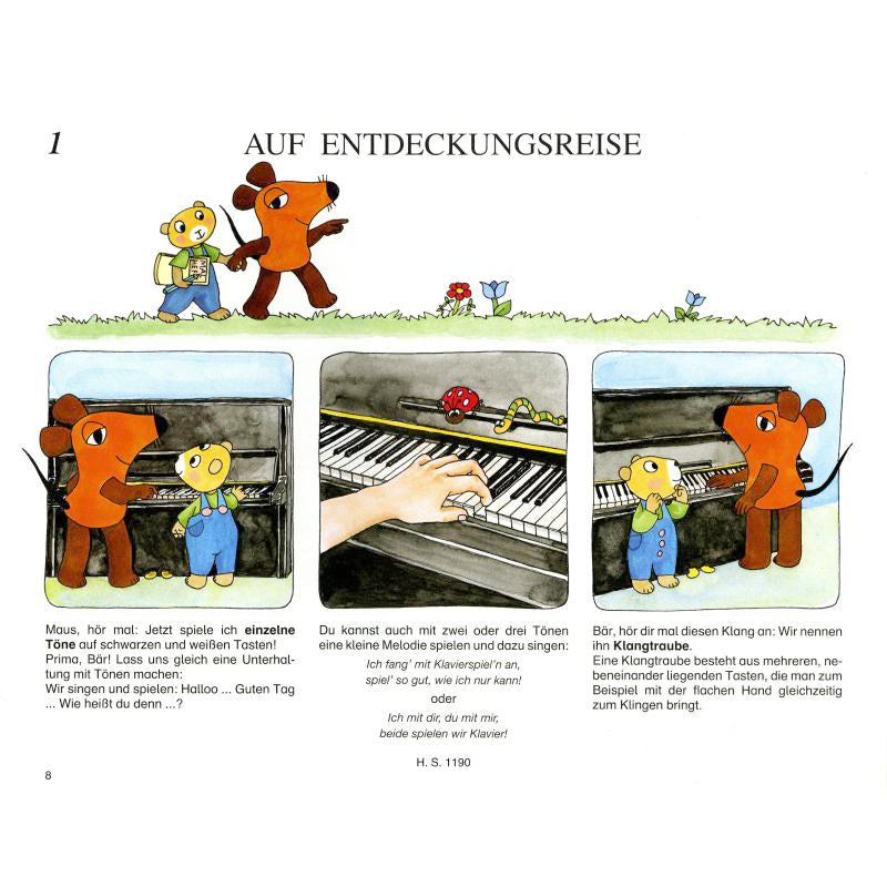 Klavierspielen mit der Maus 1