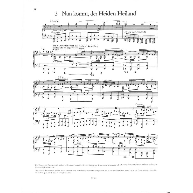 Choralvorspiele 1