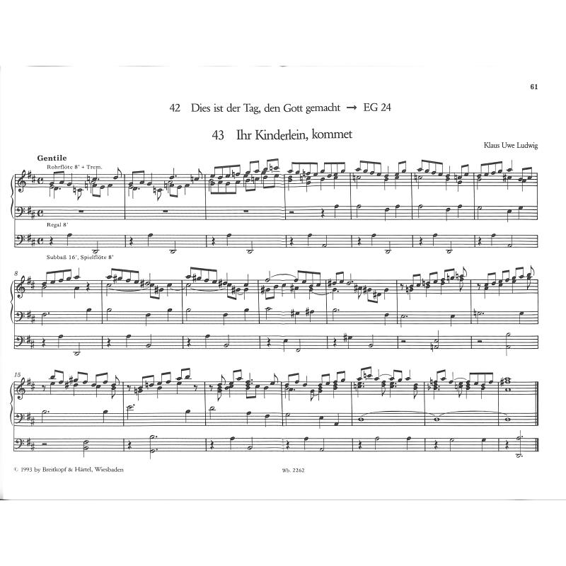 In Ewigkeit dich loben 1 - Choralvorspiele