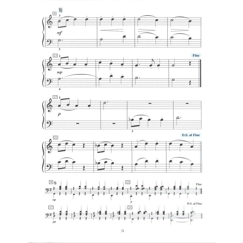 Übungsbuch 3 Hal Leonard Klavi