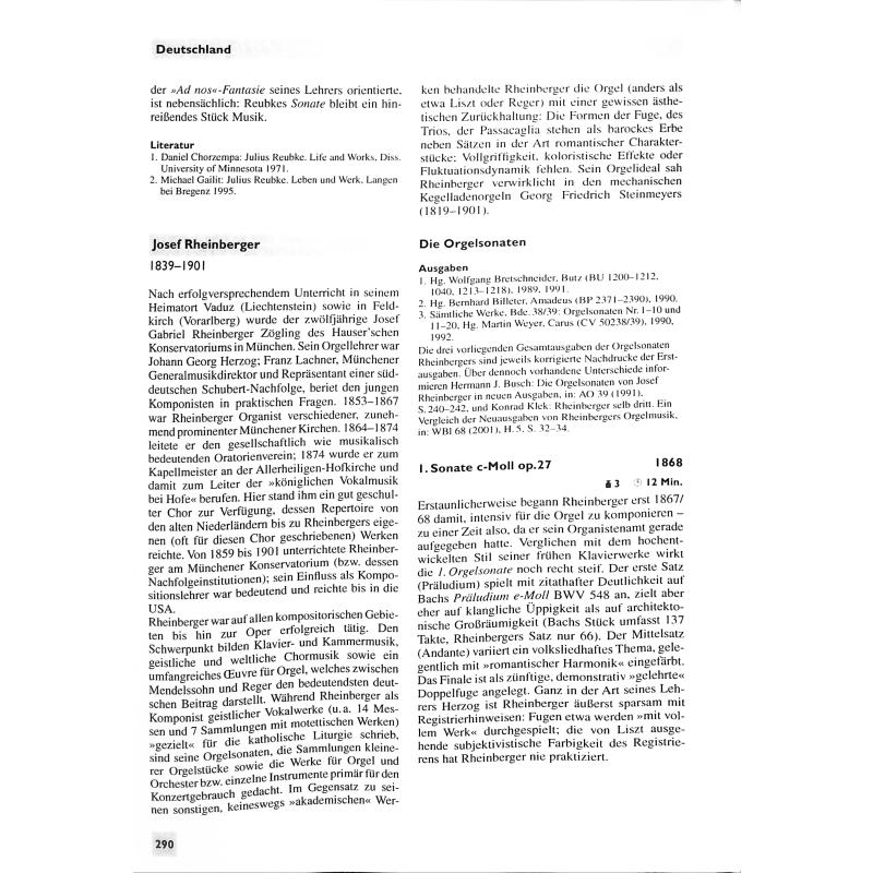 Handbuch Orgelmusik