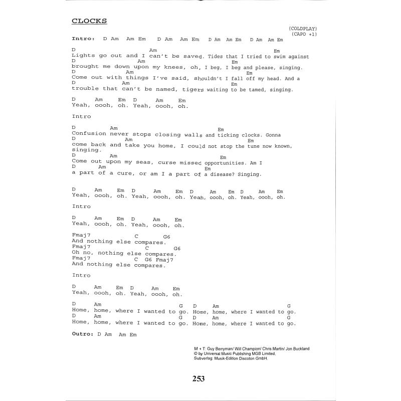 Das Ding 3 - Kultliederbuch