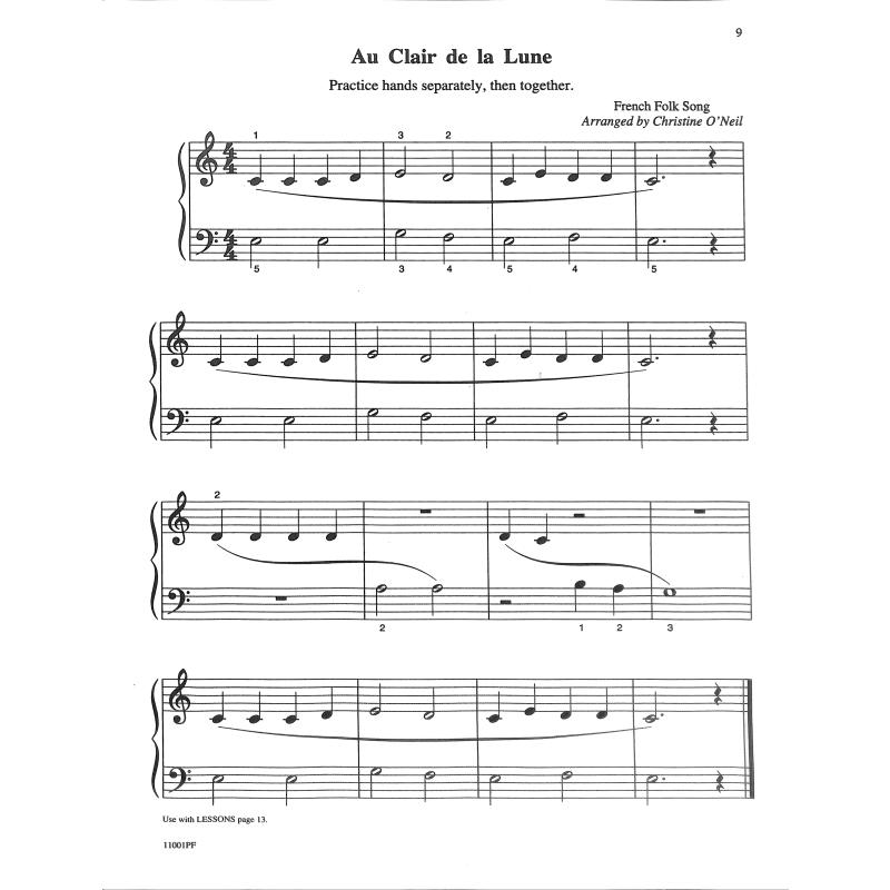 Piano course - performance 1