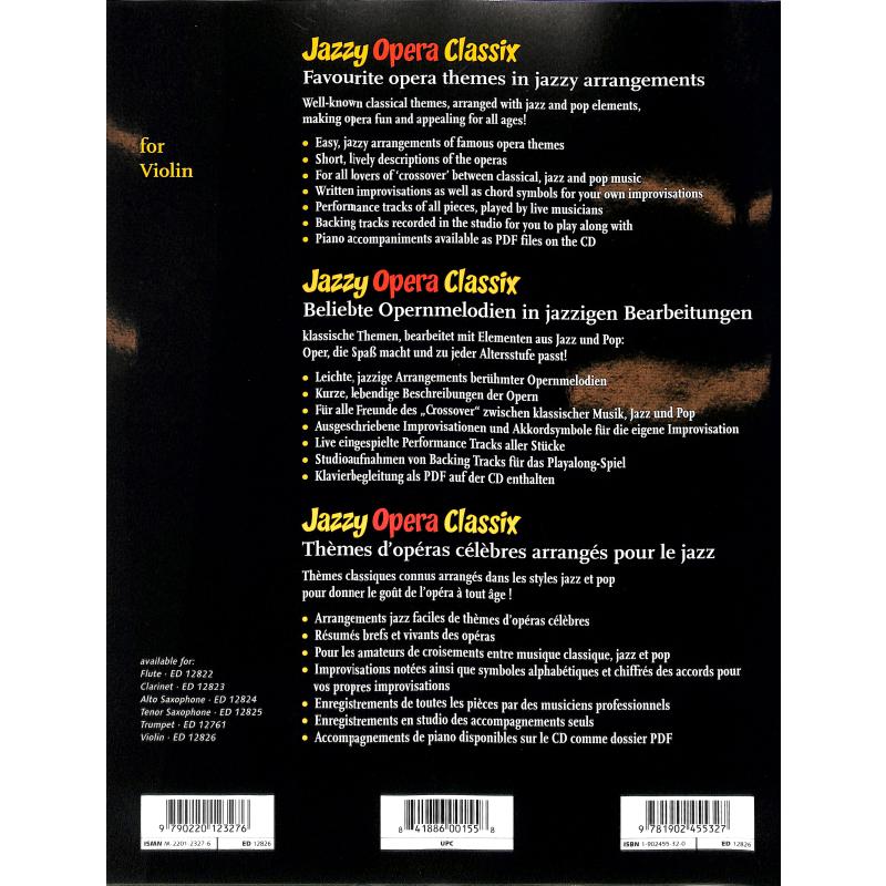 Jazzy opera classix