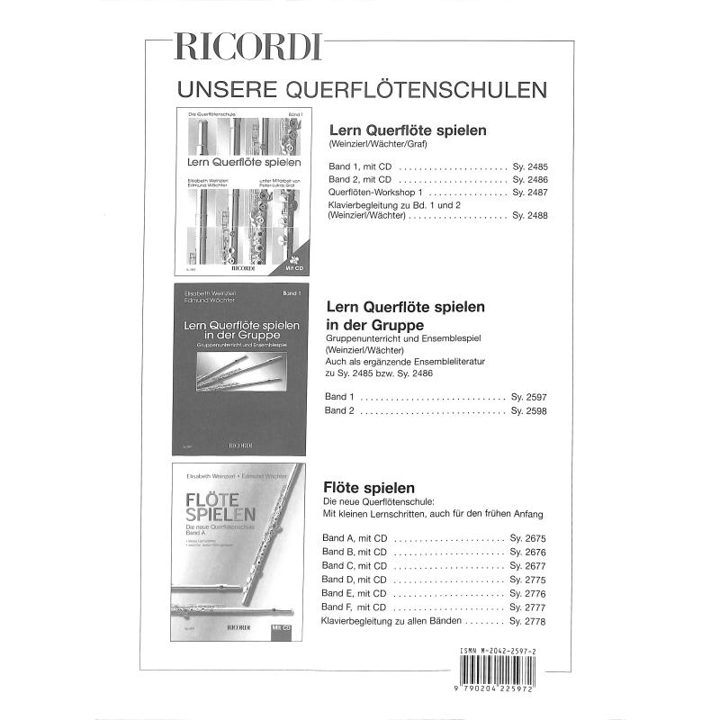 Lern Querflöte spielen in der Gruppe 1