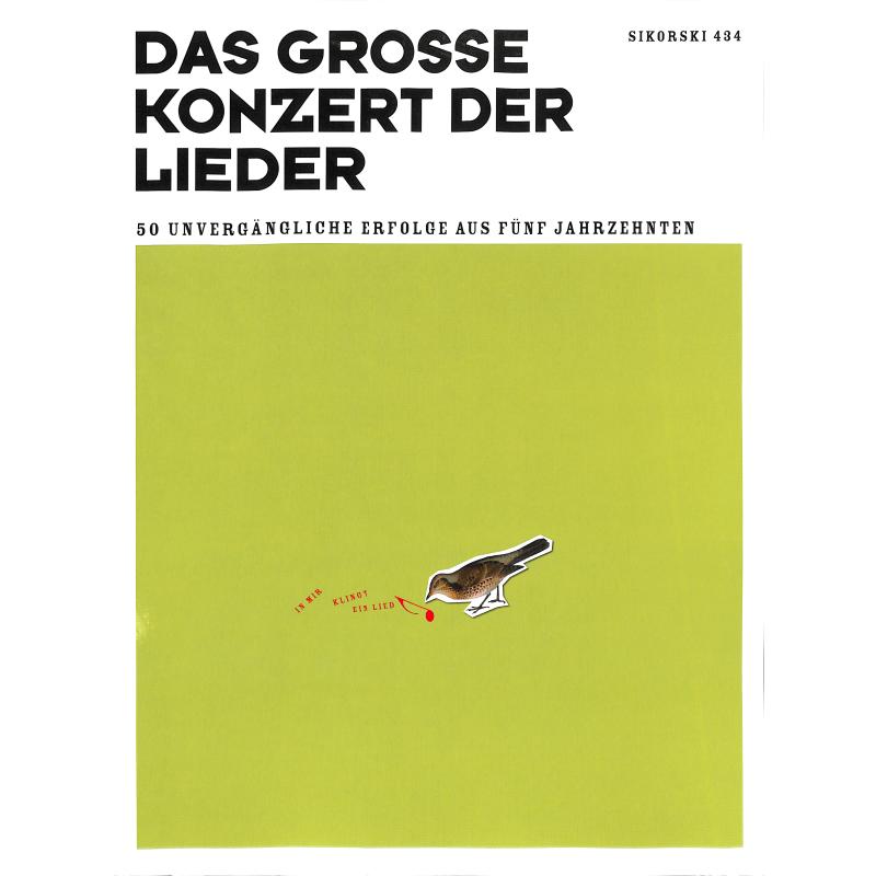 Das grosse Konzert der Lieder - in mir klingt ein Lied