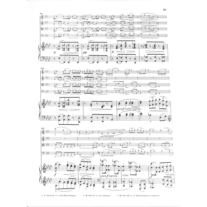 Quintett f-moll op 34
