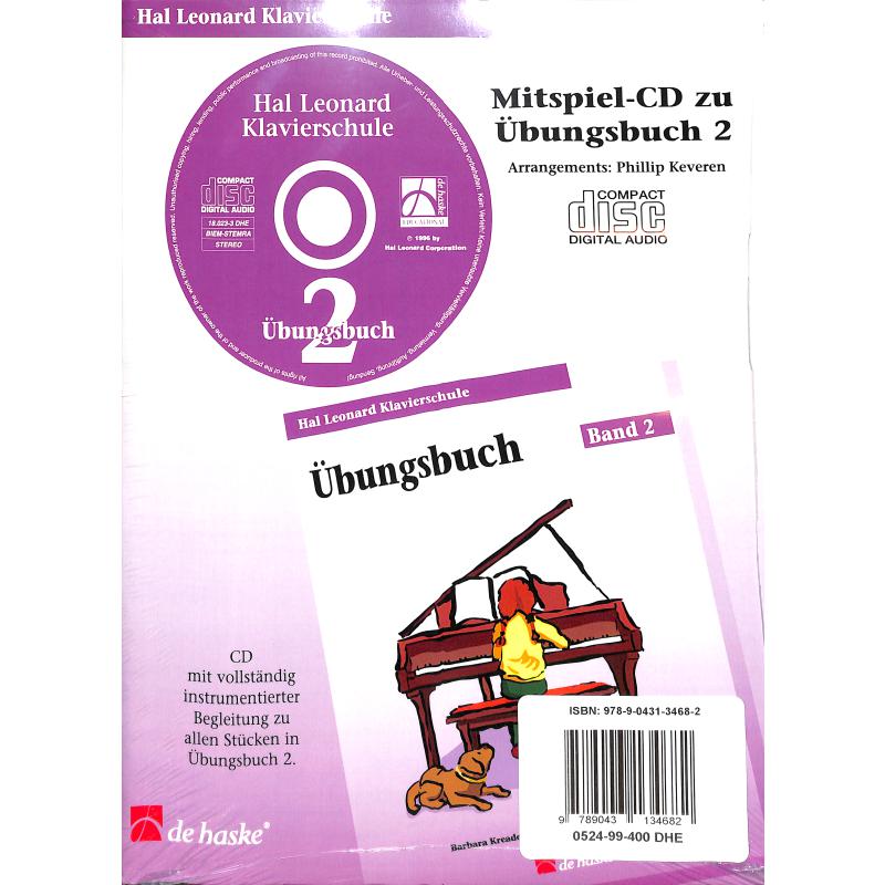 Übungsbuch 2 Hal Leonard Klavi