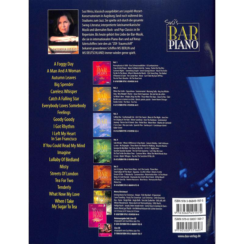 Susi's Bar Piano 6 | Swing Evergreens + Pop Classics