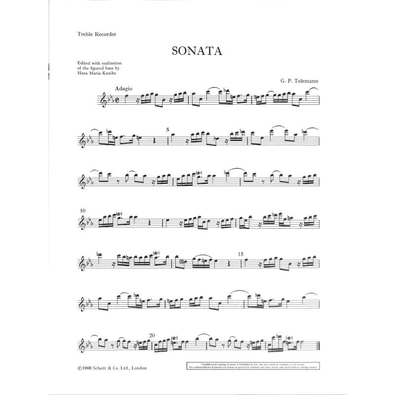 Sonate f-moll