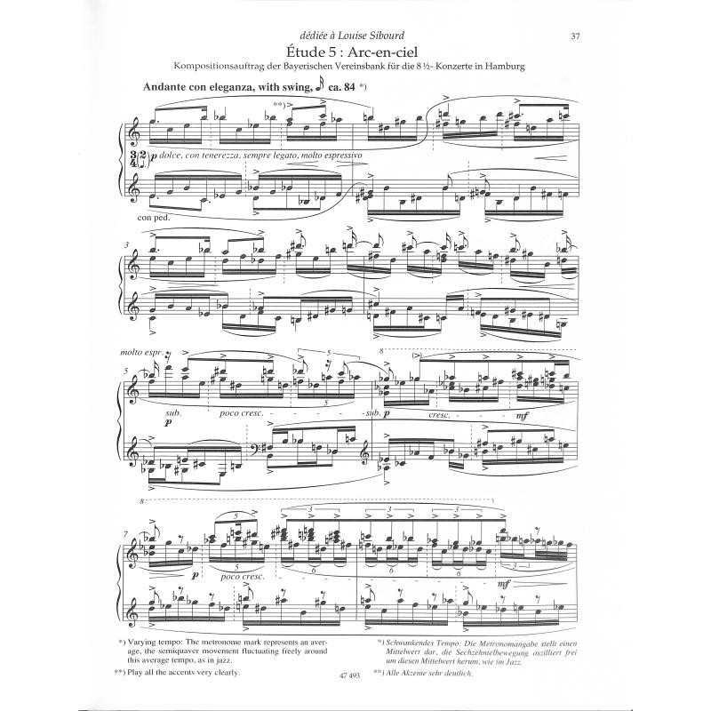 Etudes pour piano 1