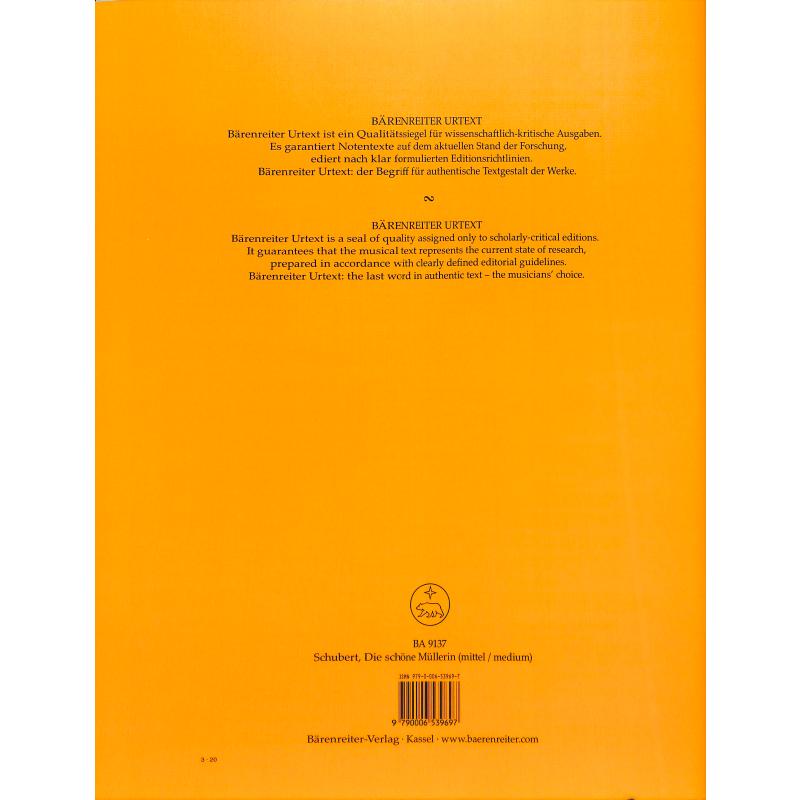 Die schöne Müllerin op 25 D 795