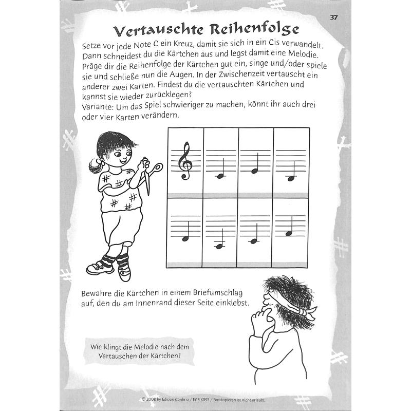 Das magische Notenbuch - Violinschlüssel