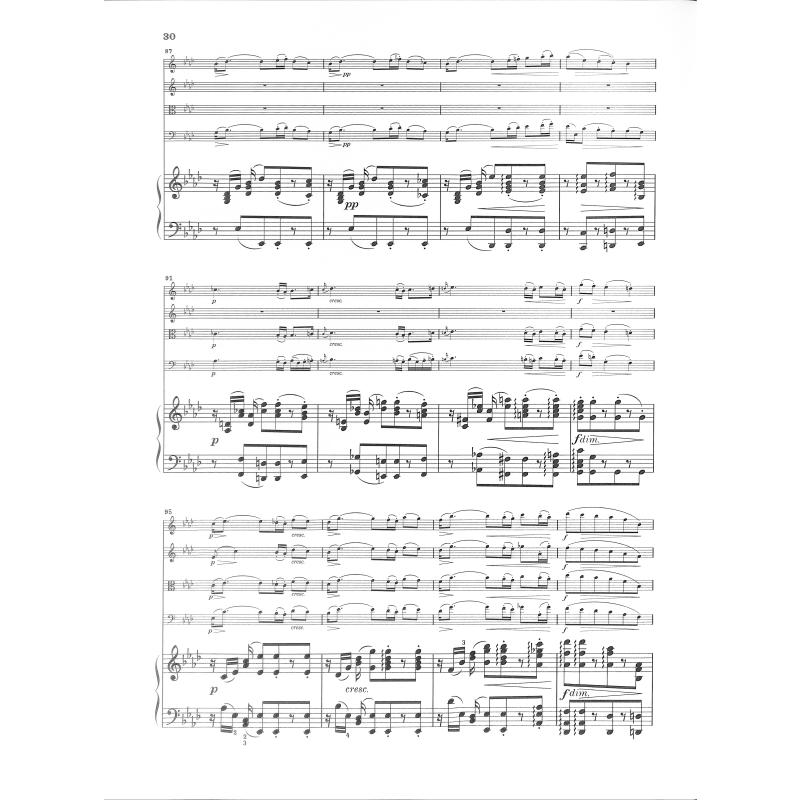 Quintett f-moll op 34