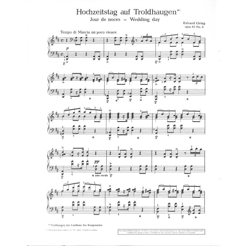 Hochzeitstag auf Troldhaugen op 65/6