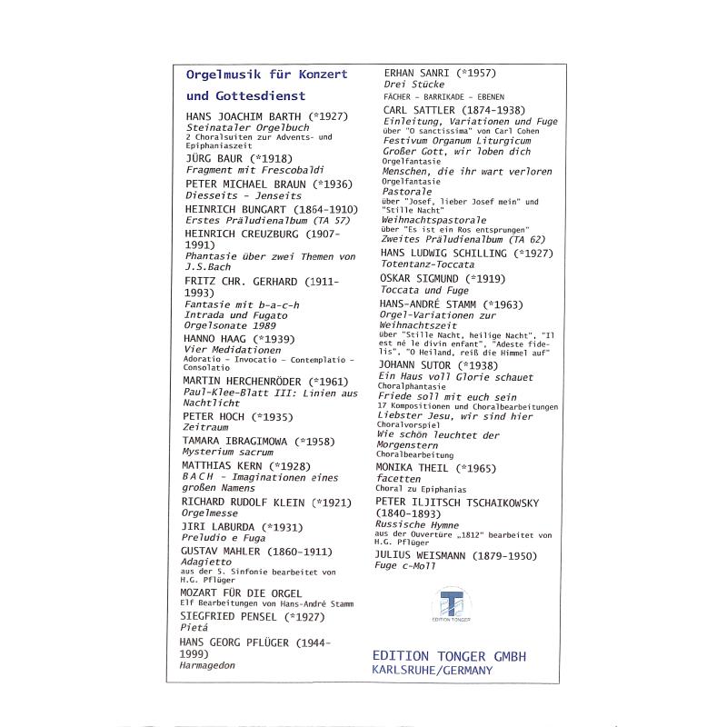 Erstes Präludienalbum