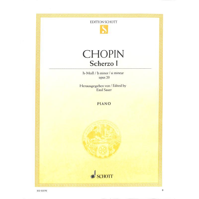 Scherzo 1 h-moll op 20