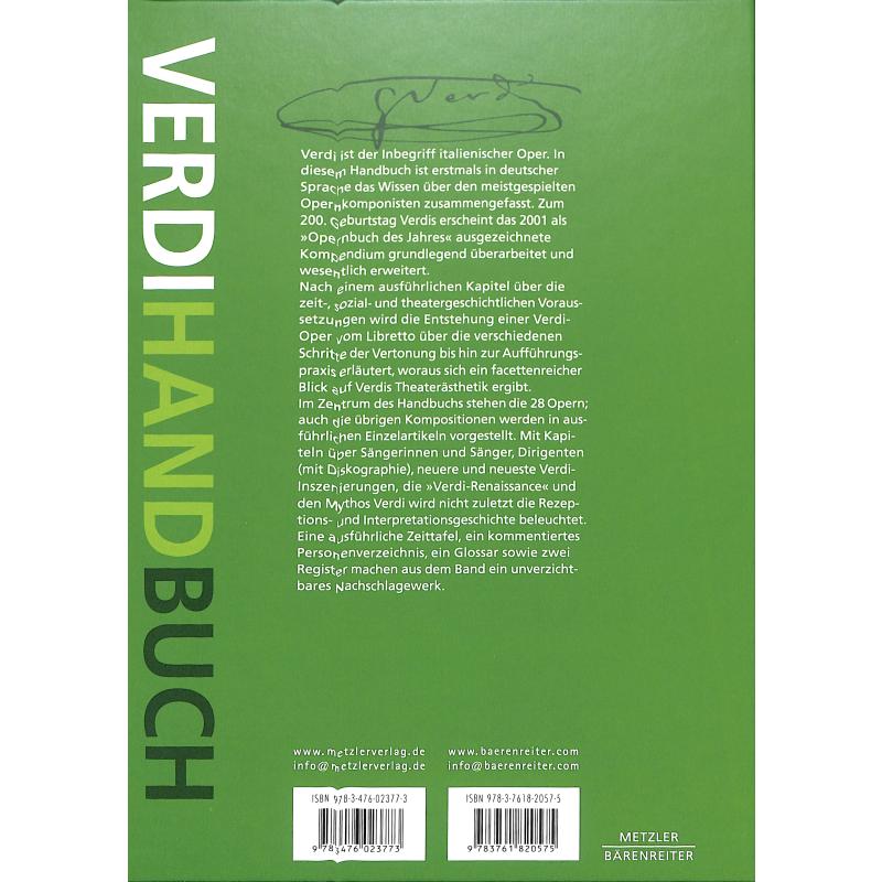 Verdi Handbuch