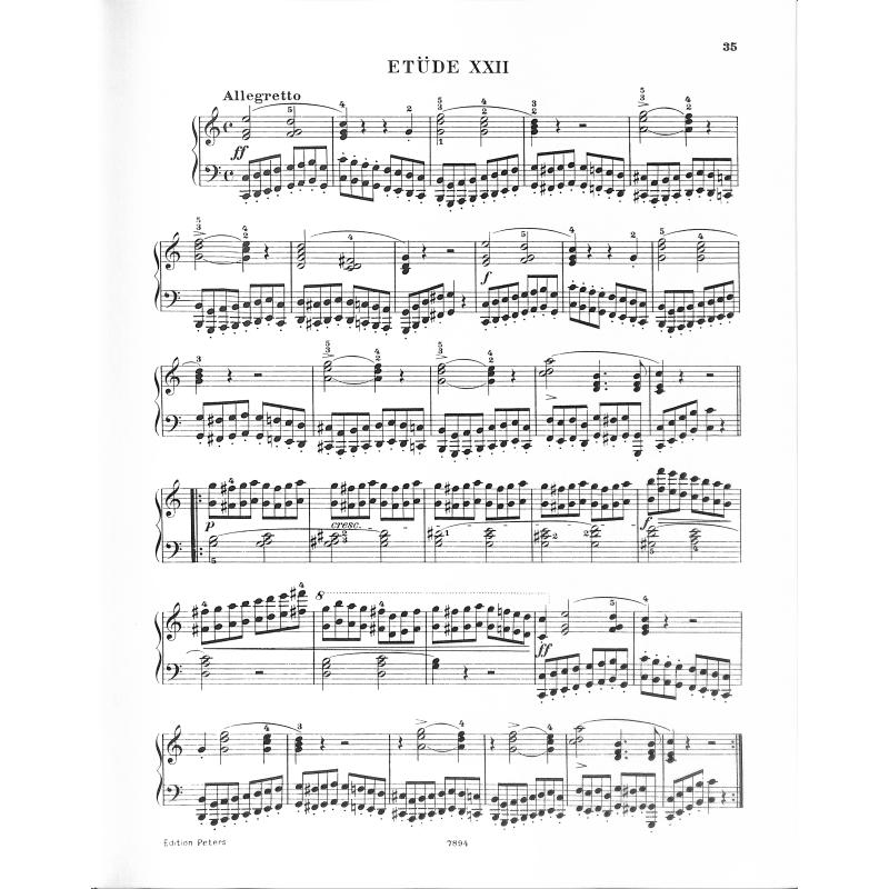 Etüden 1 op 29