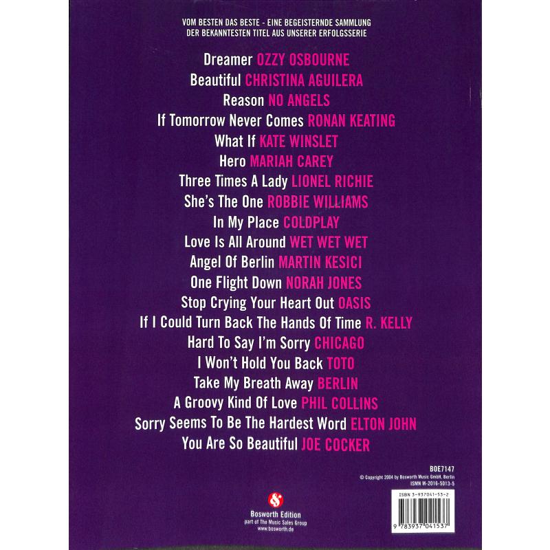 Very best of Pop Ballads