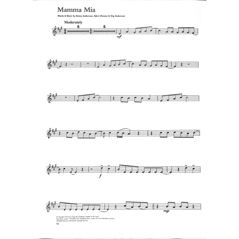 Playalong for alto saxophone