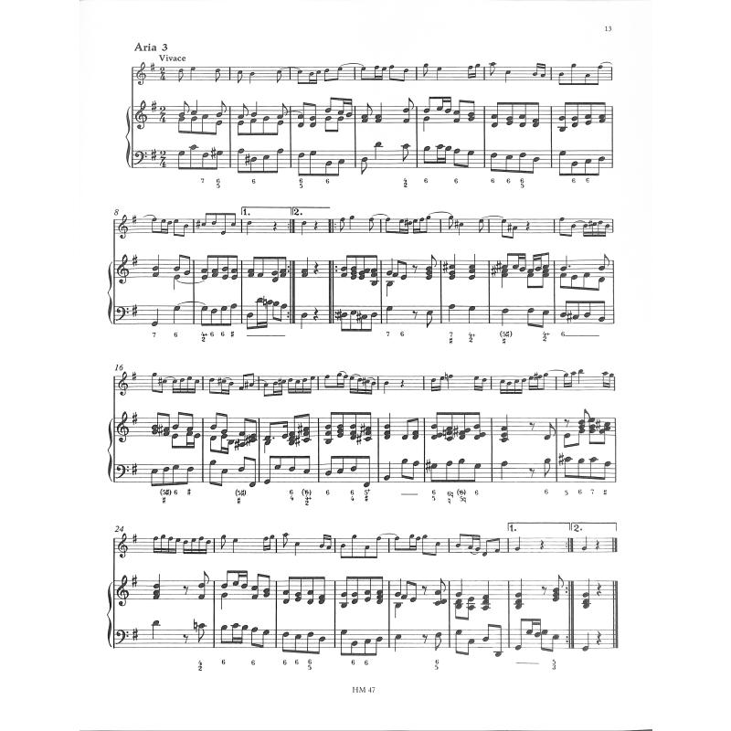 Die kleine Kammermusik - 6 Partiten