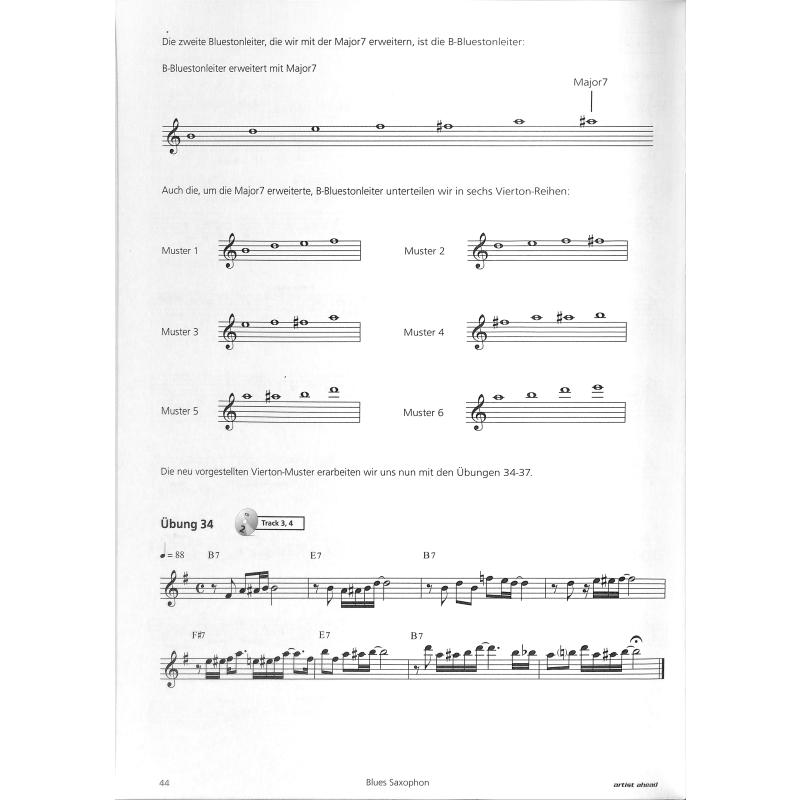 Die aussergewöhnliche Schule für Blues Saxophon