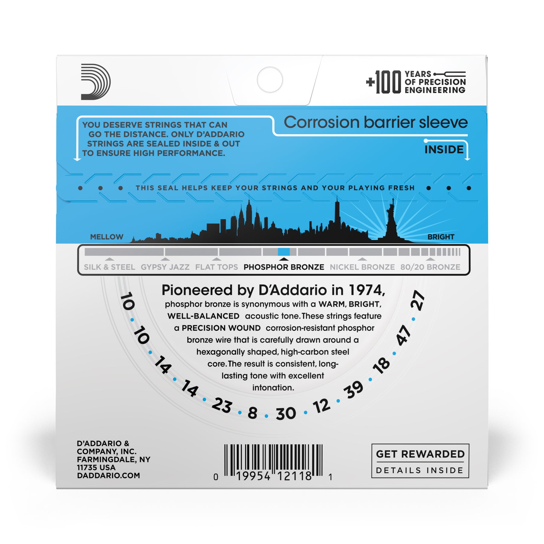 EJ38 Phosphor 10-47 12-string