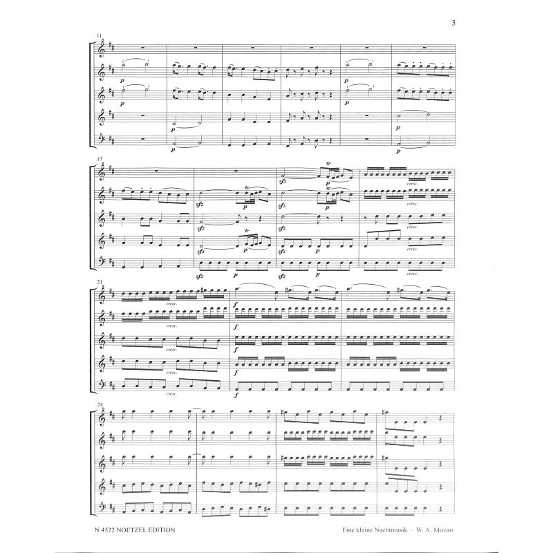 Eine kleine Nachtmusik G-Dur KV 525