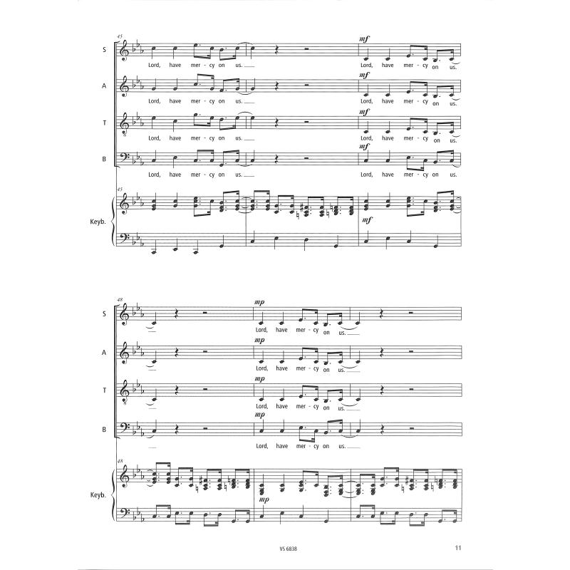 Mass in swing