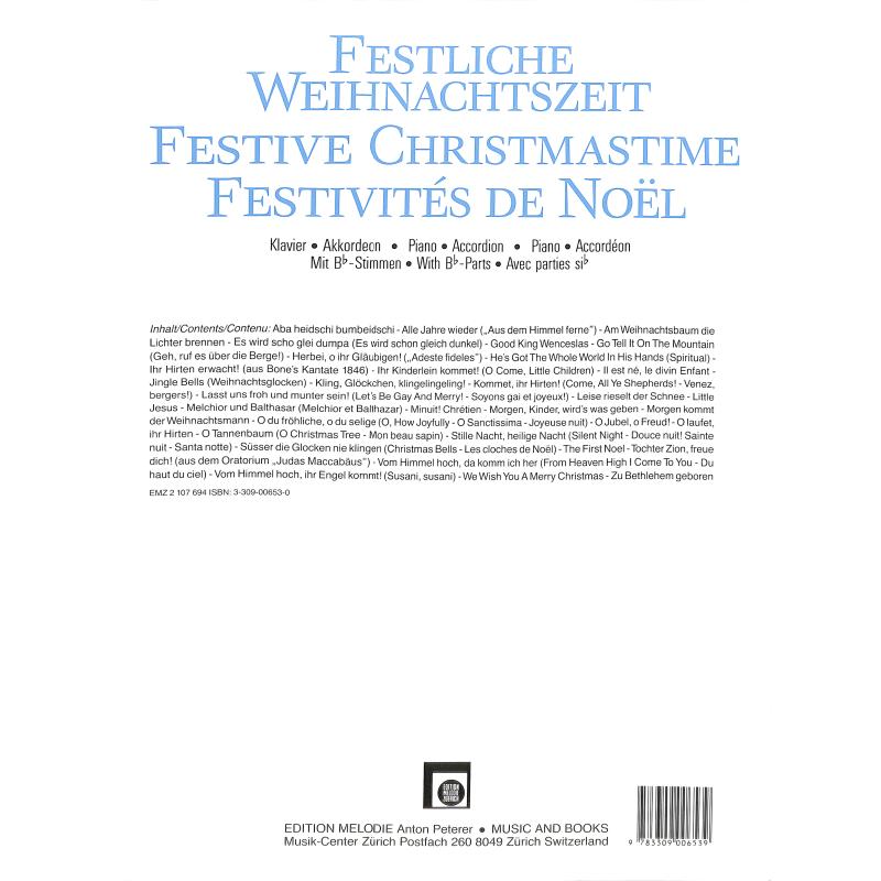 Festliche Weihnachtszeit