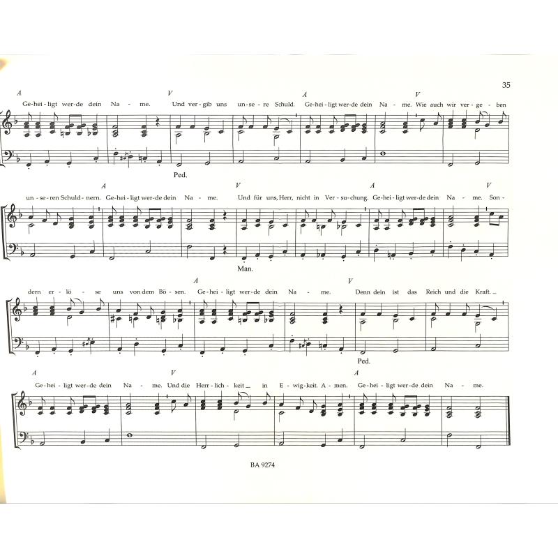 Kleine Choralvorspiele + Begleitsätze zu den Liedern des EG