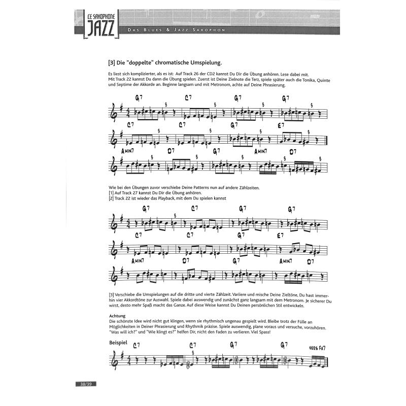 Blues + Jazz saxophon