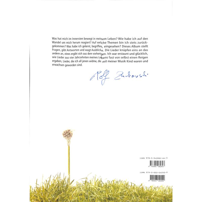 Mein Lebensliederbuch
