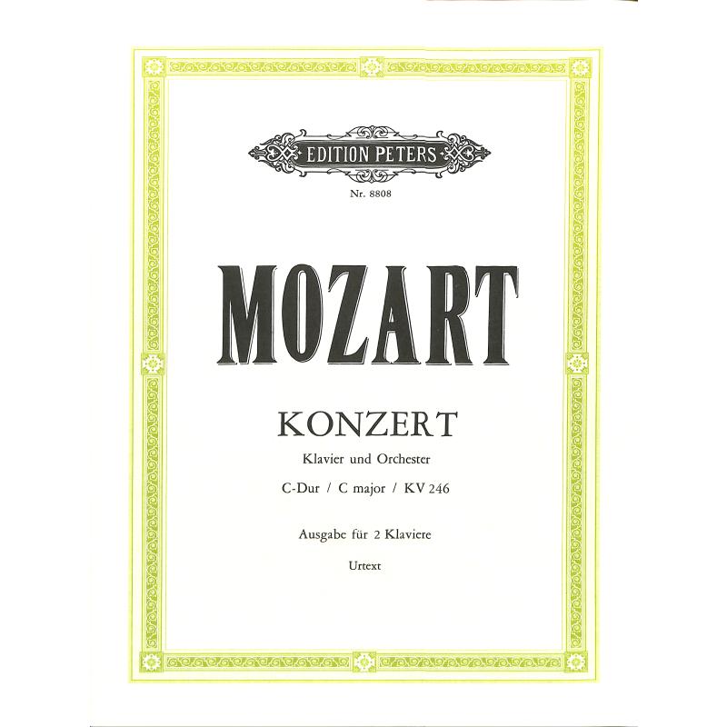 Konzert 8 C-Dur KV 246