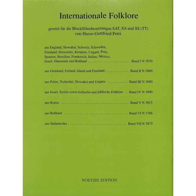 Internationale Folklore 3