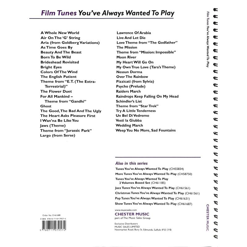 Film tunes you've always wanted to play