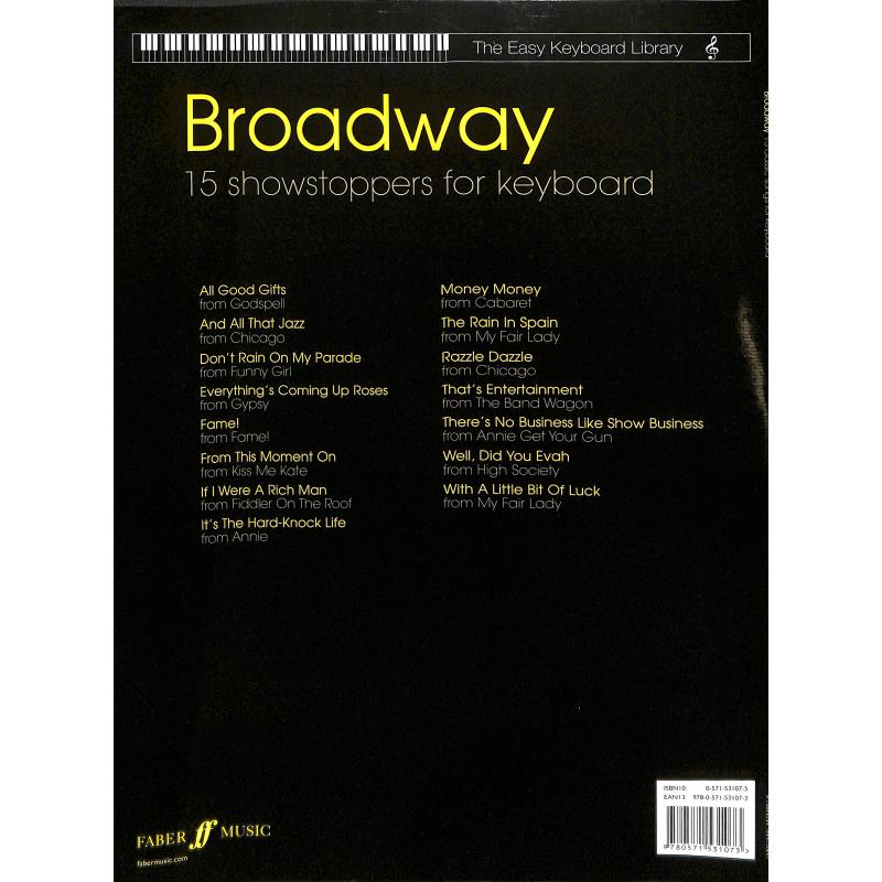 Broadway - 15 showstoppers