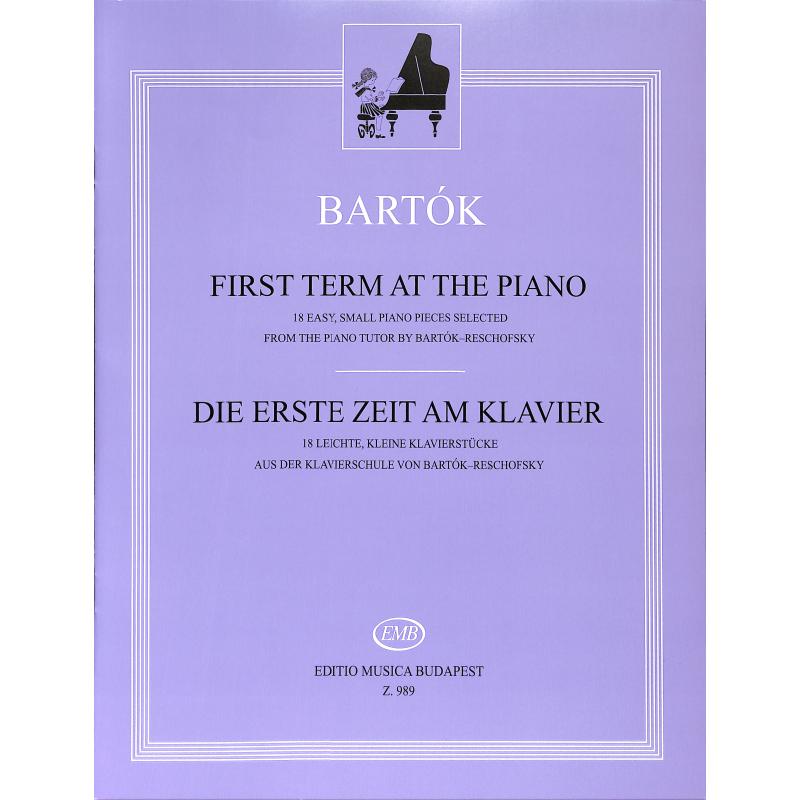 Die erste Zeit am Klavier