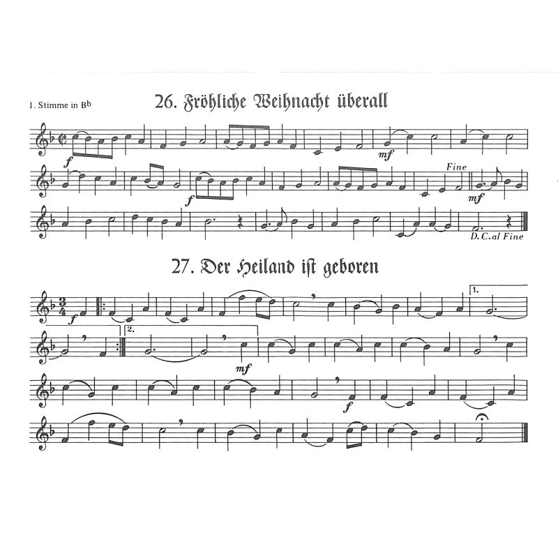27 Lieder zur Weihnachtszeit 1