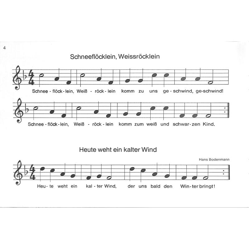 Erste Weihnacht mit meiner Blockflöte
