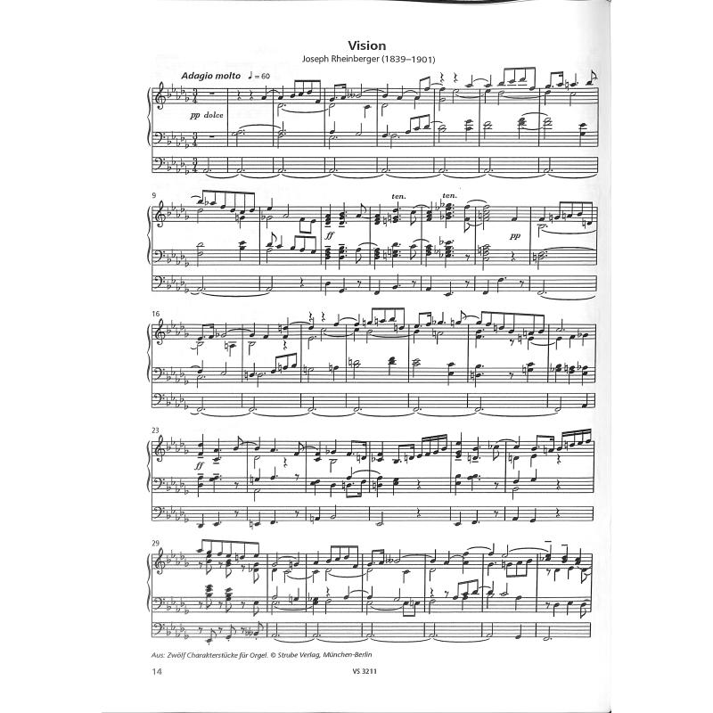 Adagio - feierliche beliebte Orgelstücke