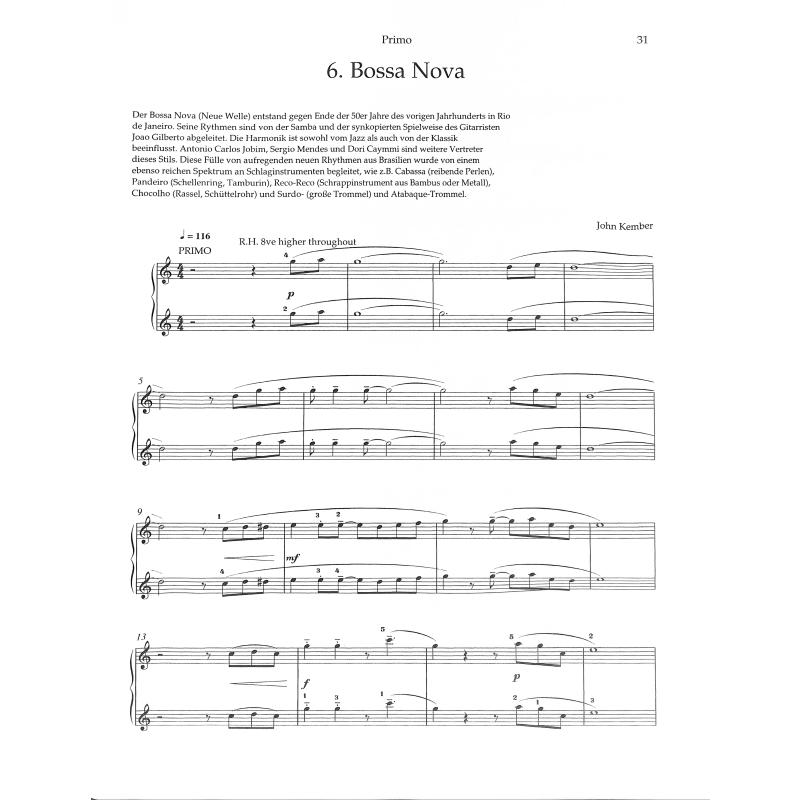 Duet Collection | 10 pieces for piano duet in Latin Spiritua