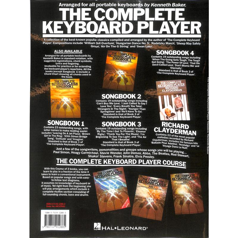 Complete keyboard player - classics