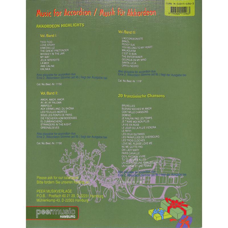 Favourite english and american christmas songs